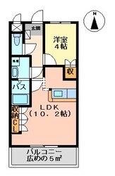 エスポワールの物件間取画像